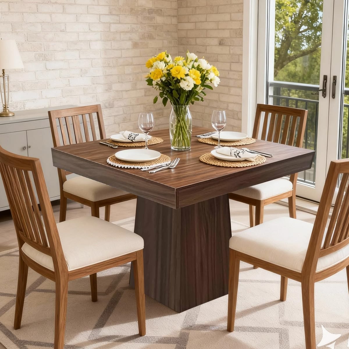 Square Dining Table